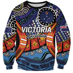 Australia Victoria State Sweatshirt Peace and Prosperity