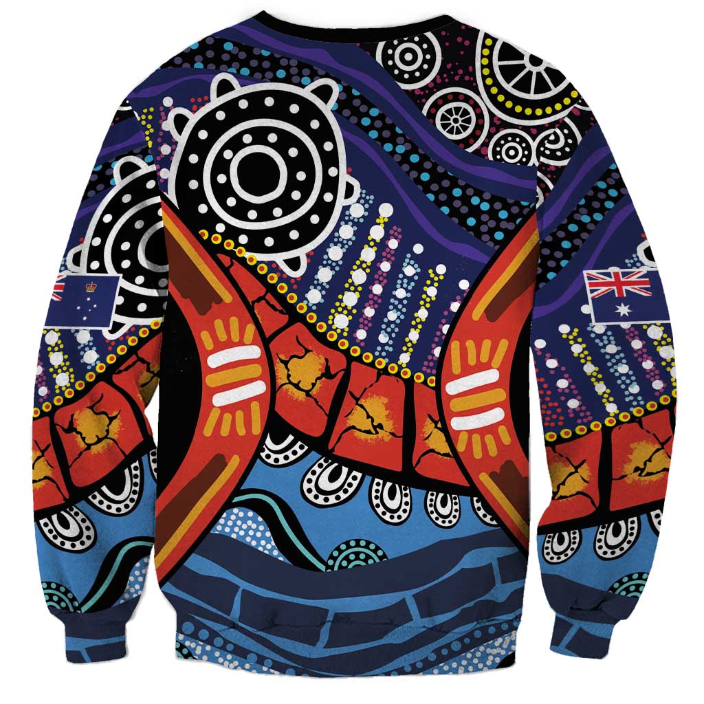 Australia Victoria State Sweatshirt Peace and Prosperity