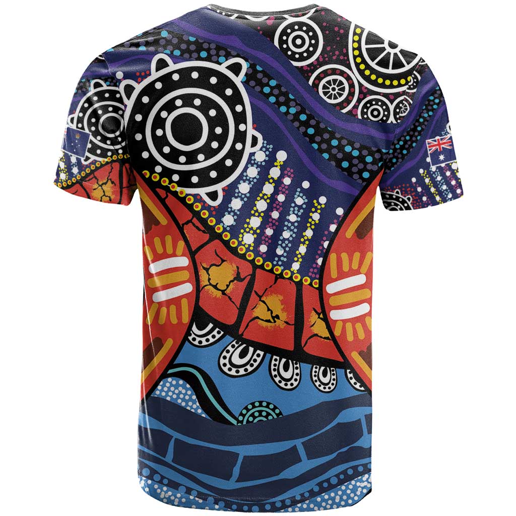Australia Victoria State T Shirt Peace and Prosperity