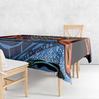 Australia Victoria State Tablecloth Peace and Prosperity