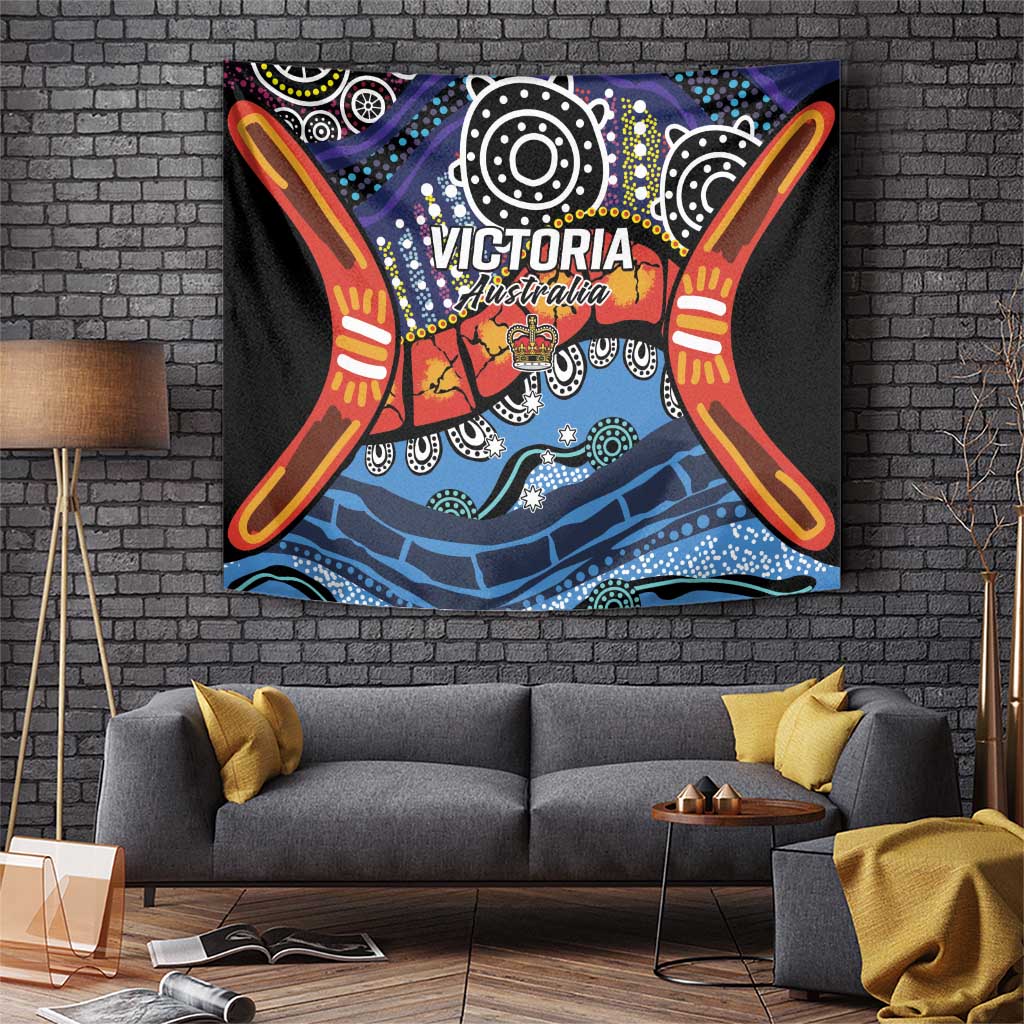 Australia Victoria State Tapestry Peace and Prosperity