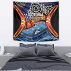 Australia Victoria State Tapestry Peace and Prosperity