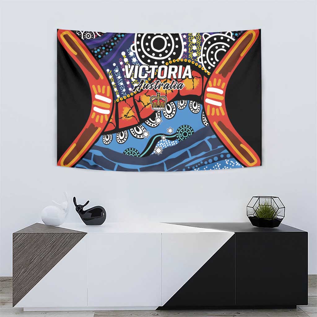 Australia Victoria State Tapestry Peace and Prosperity