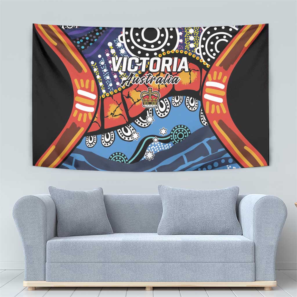 Australia Victoria State Tapestry Peace and Prosperity