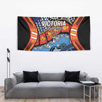 Australia Victoria State Tapestry Peace and Prosperity