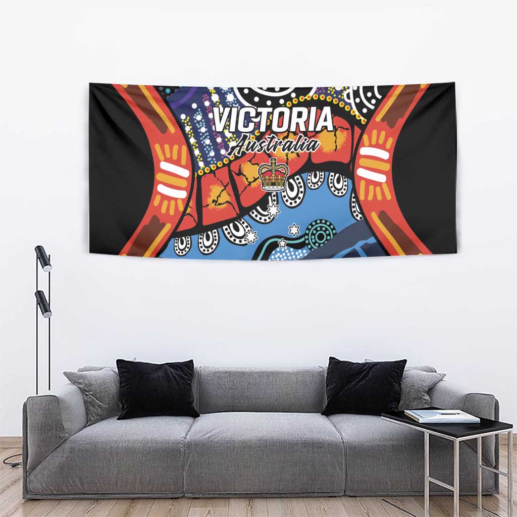 Australia Victoria State Tapestry Peace and Prosperity