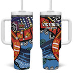 Australia Victoria State Tumbler With Handle Peace and Prosperity