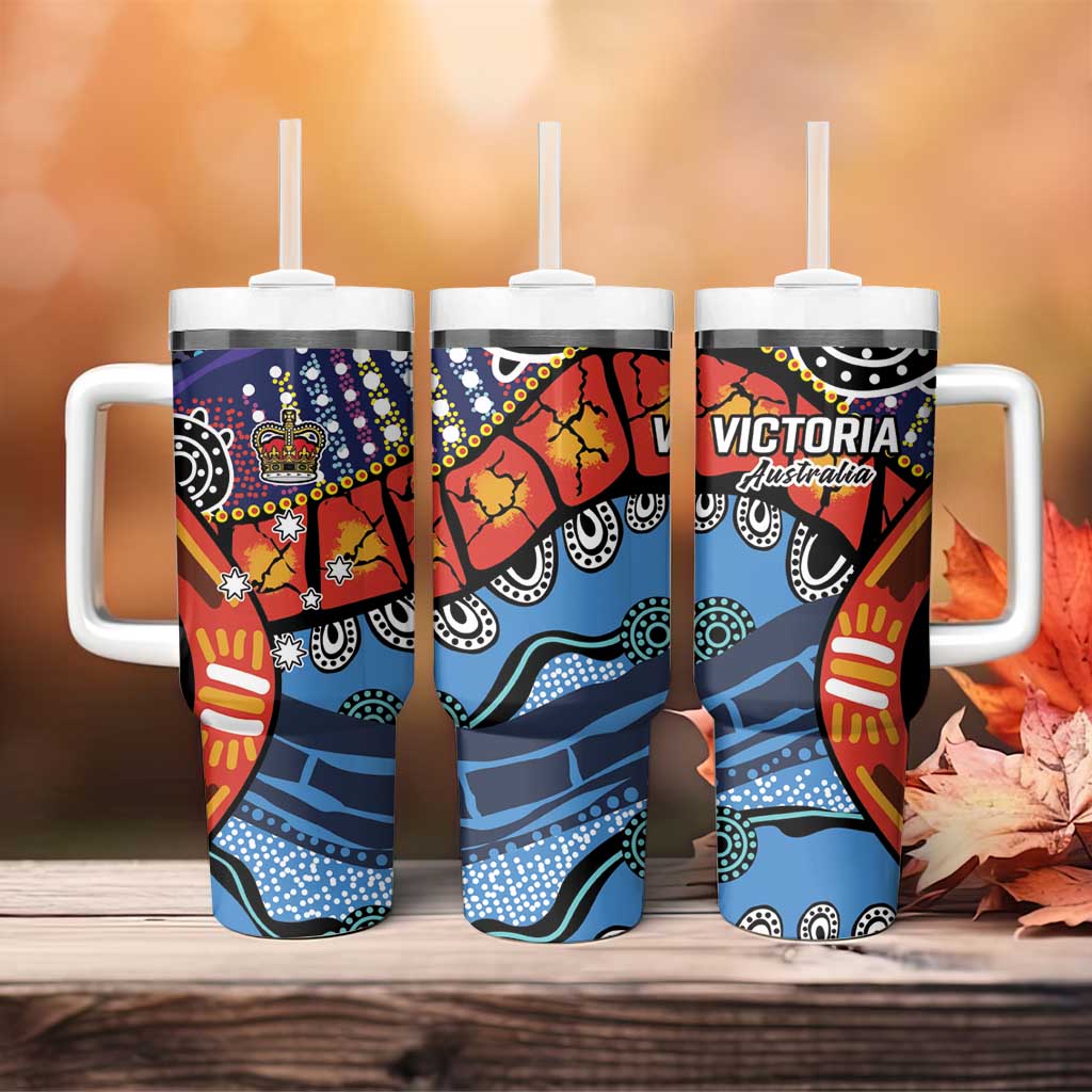 Australia Victoria State Tumbler With Handle Peace and Prosperity