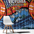 Australia Victoria State Window Curtain Peace and Prosperity