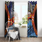 Australia Victoria State Window Curtain Peace and Prosperity