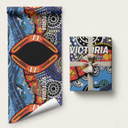Australia Victoria State Wrapping Paper Peace and Prosperity - Aussie Hoodie