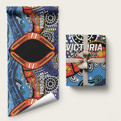Australia Victoria State Wrapping Paper Peace and Prosperity - Aussie Hoodie