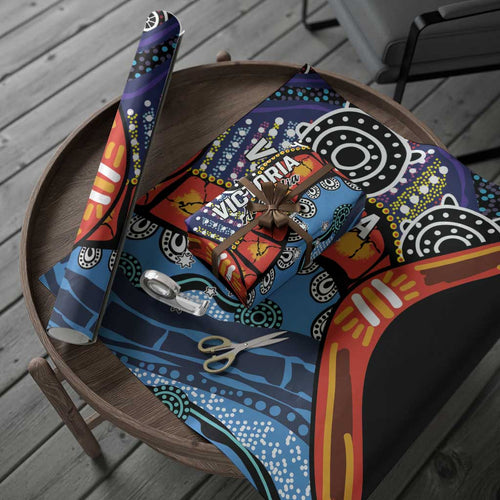 Australia Victoria State Wrapping Paper Peace and Prosperity - Aussie Hoodie
