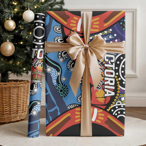 Australia Victoria State Wrapping Paper Peace and Prosperity - Aussie Hoodie