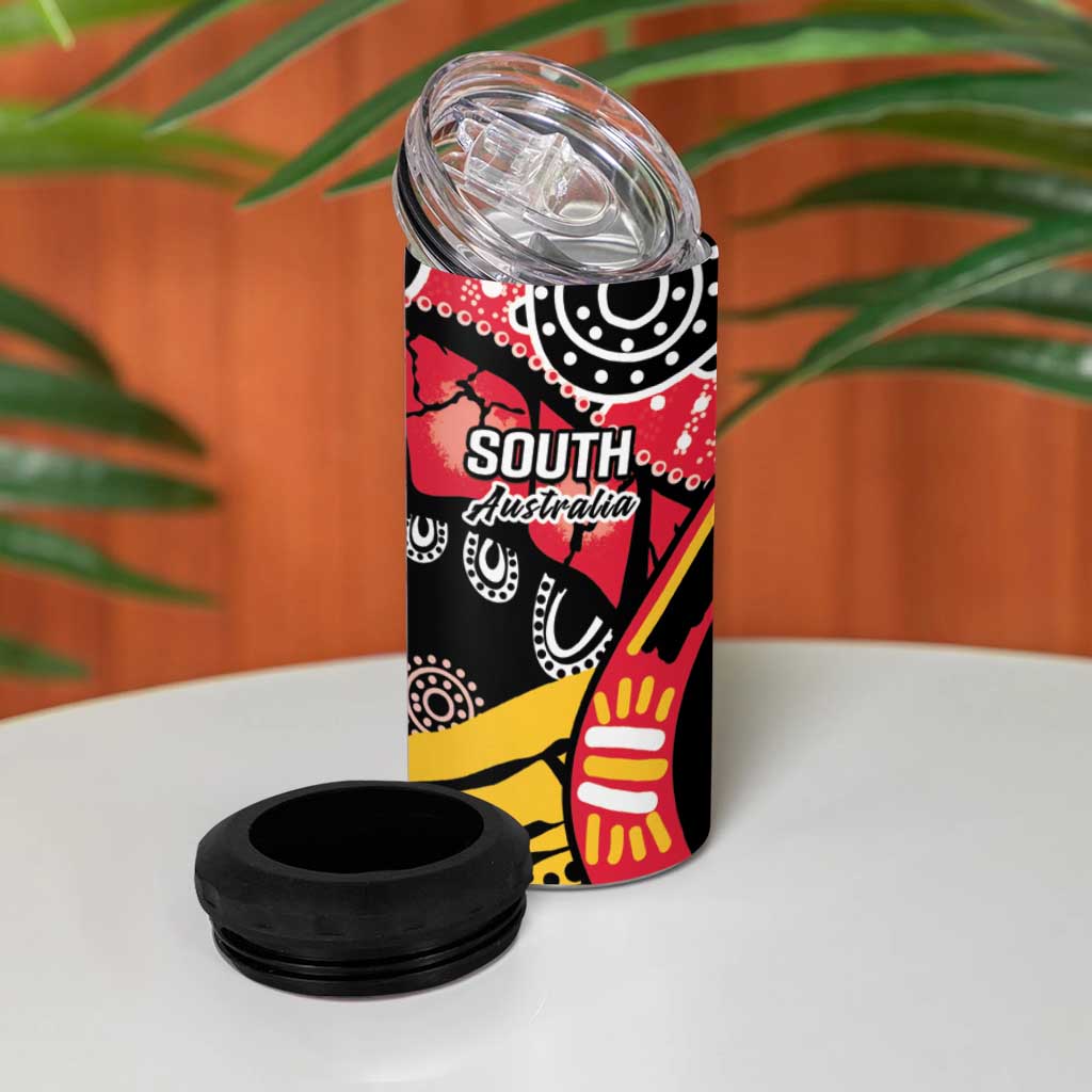 South Australia Festival State Wine State 4 in 1 Can Cooler Tumbler