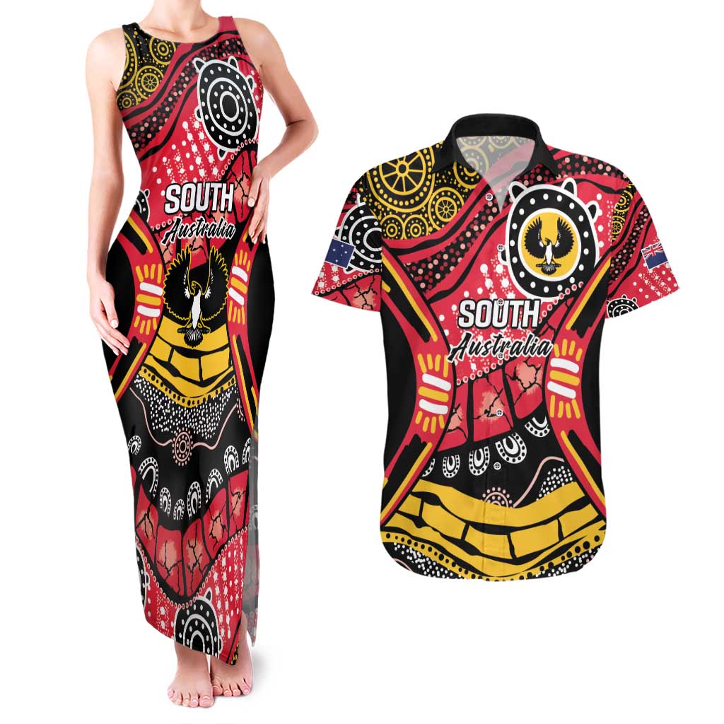 South Australia Festival State Wine State Couples Matching Tank Maxi Dress and Hawaiian Shirt
