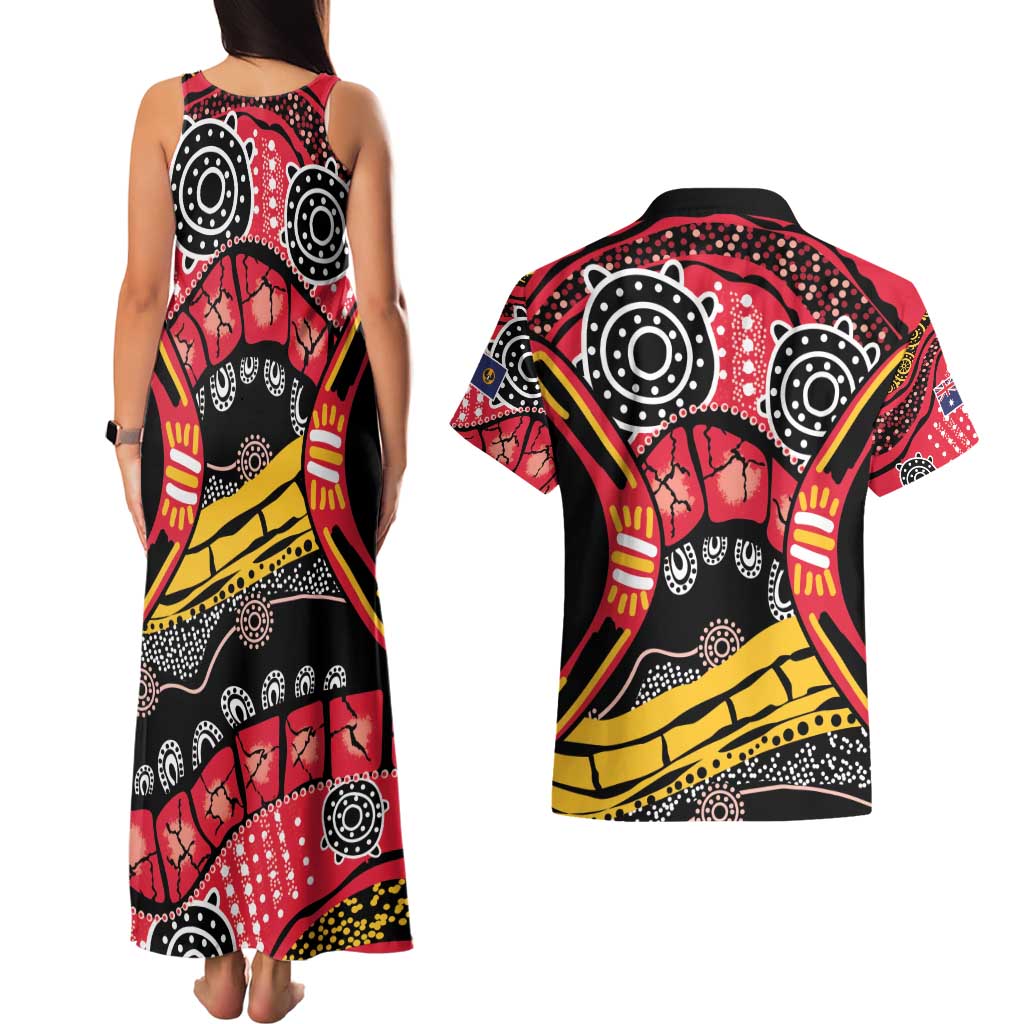 South Australia Festival State Wine State Couples Matching Tank Maxi Dress and Hawaiian Shirt