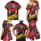 South Australia Festival State Wine State Family Matching Mermaid Dress and Hawaiian Shirt
