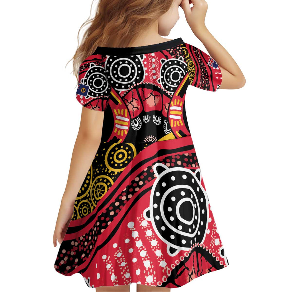 South Australia Festival State Wine State Kid Short Sleeve Dress