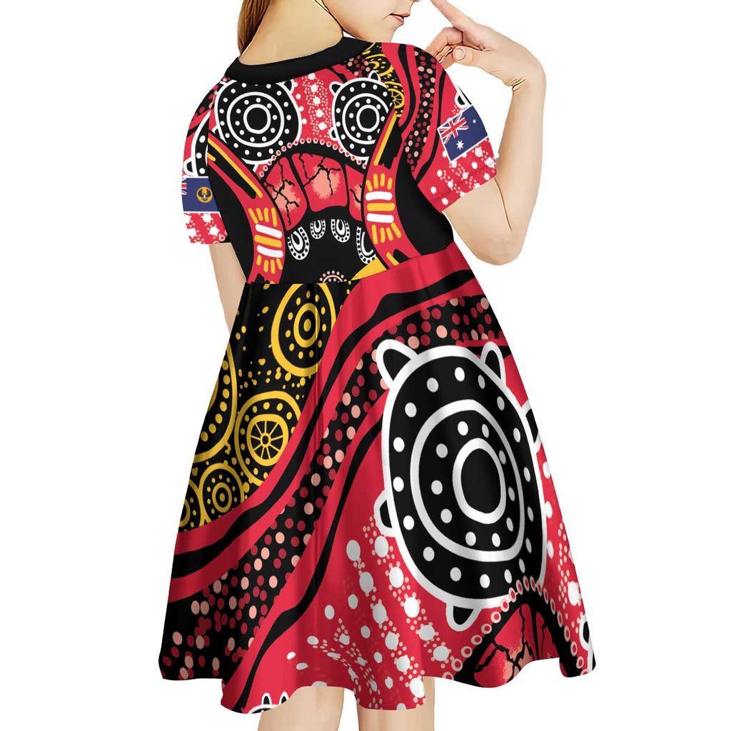South Australia Festival State Wine State Kid Short Sleeve Dress