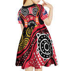 South Australia Festival State Wine State Kid Short Sleeve Dress
