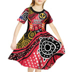 South Australia Festival State Wine State Kid Short Sleeve Dress