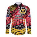 South Australia Festival State Wine State Long Sleeve Button Shirt