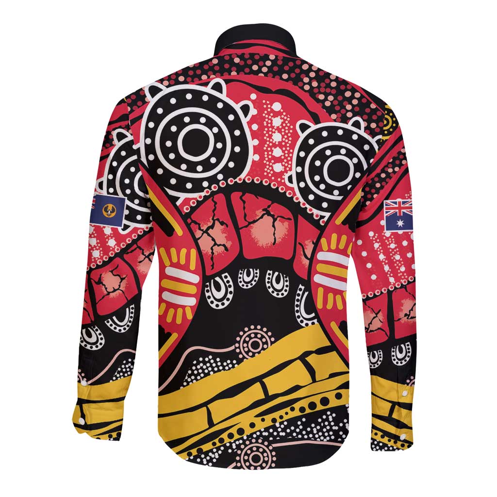 South Australia Festival State Wine State Long Sleeve Button Shirt