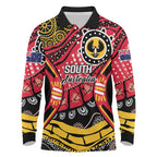 South Australia Festival State Wine State Long Sleeve Polo Shirt