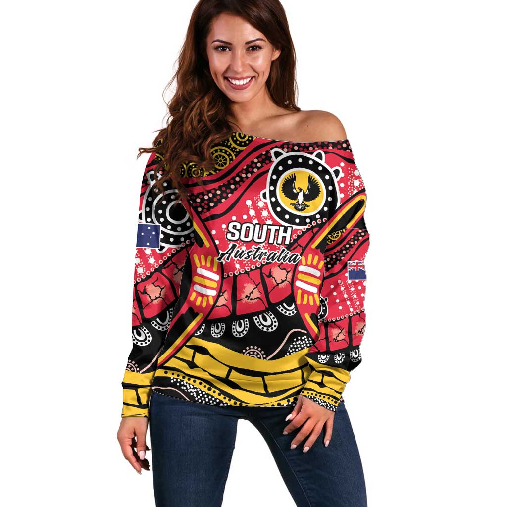 South Australia Festival State Wine State Off Shoulder Sweater