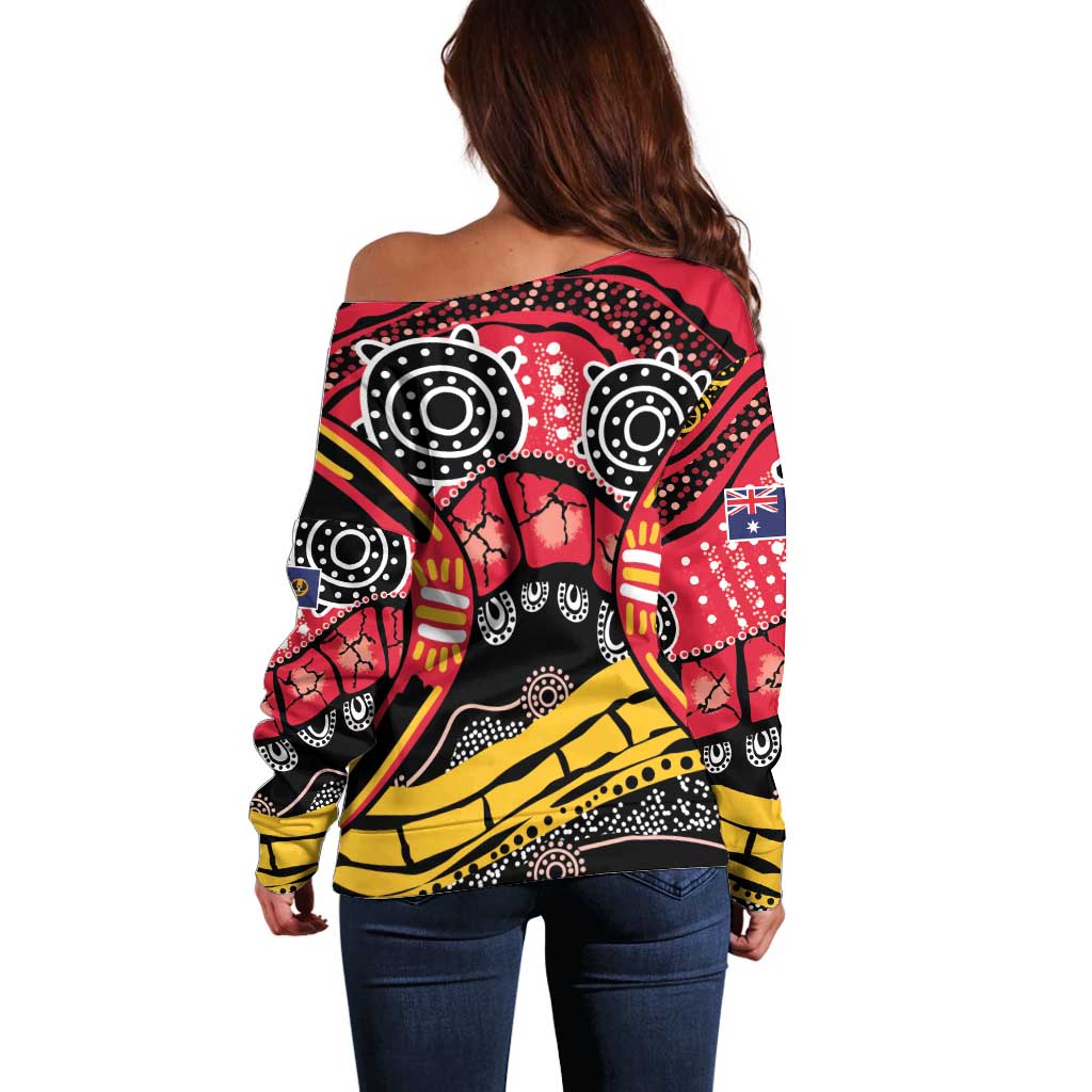 South Australia Festival State Wine State Off Shoulder Sweater