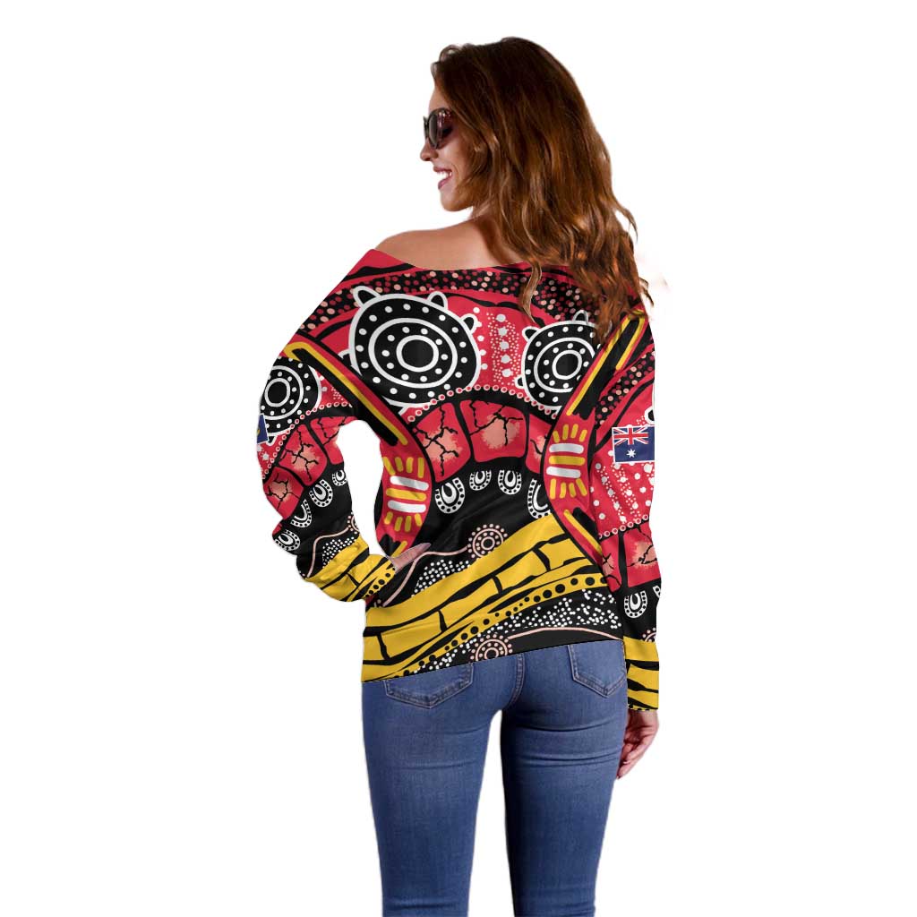 South Australia Festival State Wine State Off Shoulder Sweater