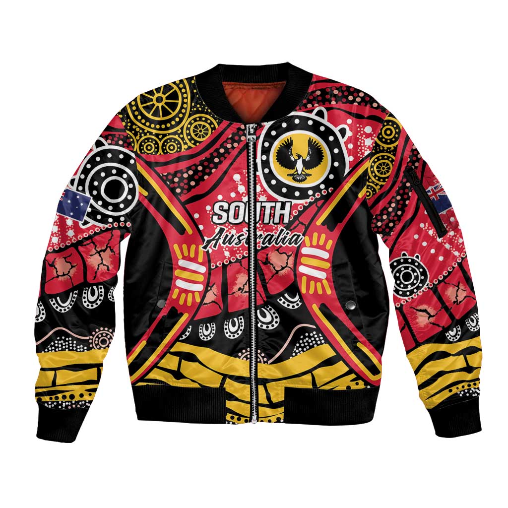 South Australia Festival State Wine State Sleeve Zip Bomber Jacket