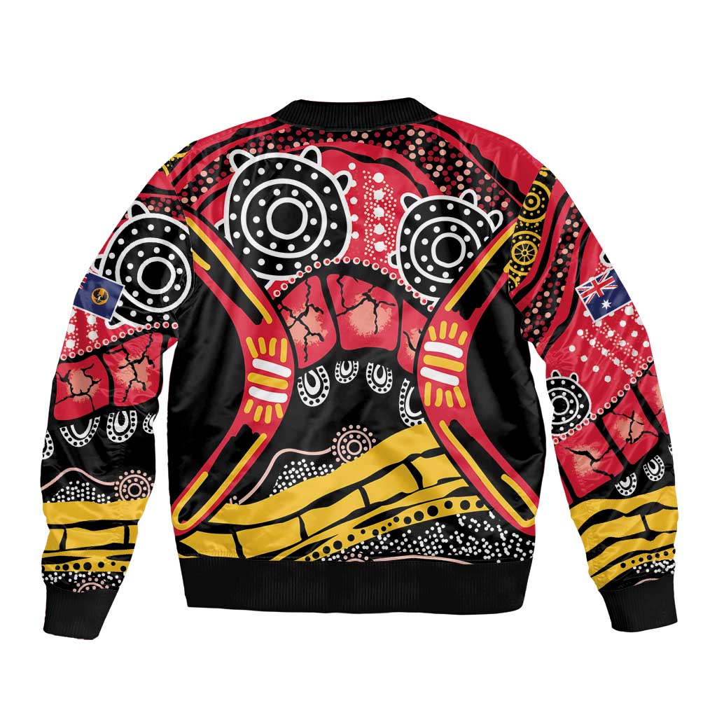 South Australia Festival State Wine State Sleeve Zip Bomber Jacket