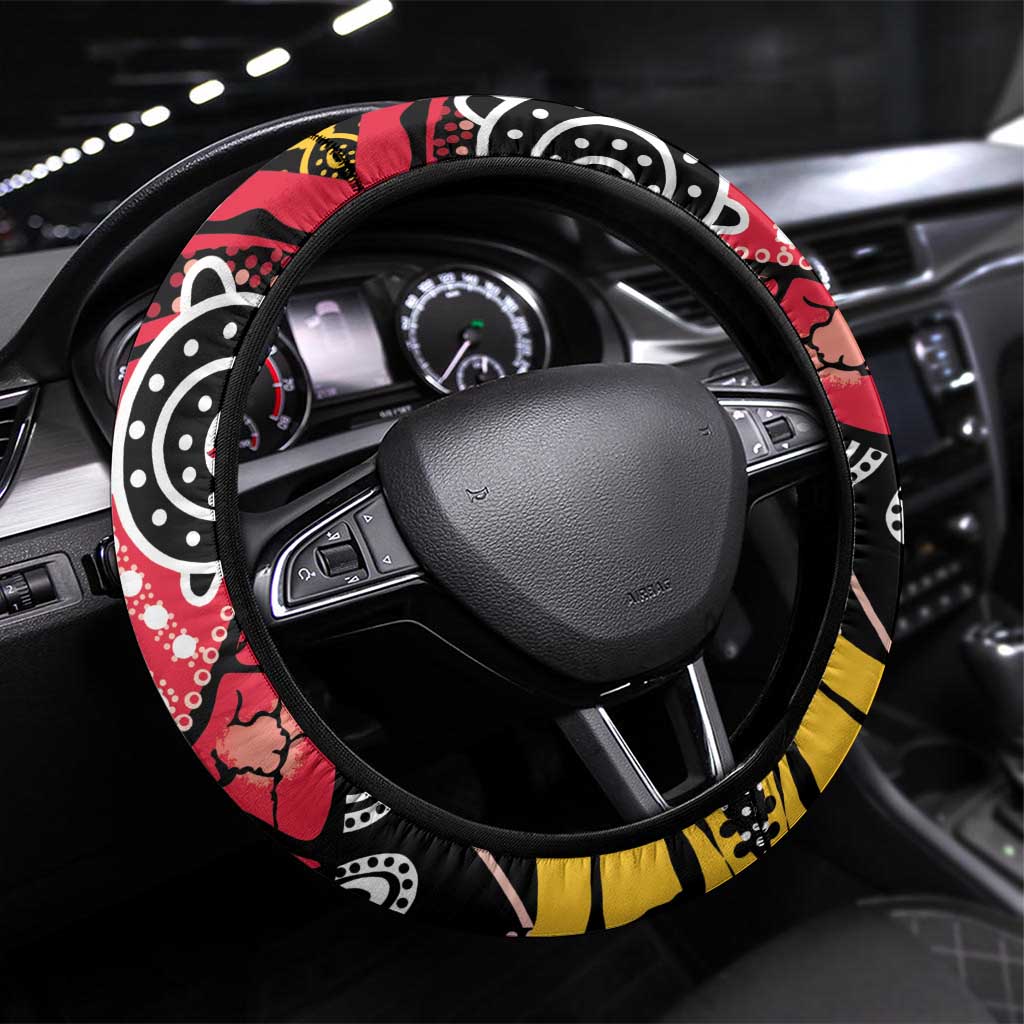 South Australia Festival State Wine State Steering Wheel Cover