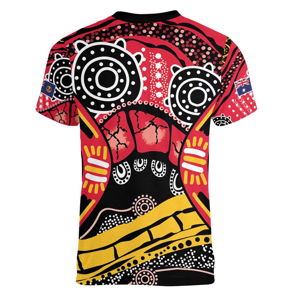 South Australia Festival State Wine State Women V-Neck T-Shirt