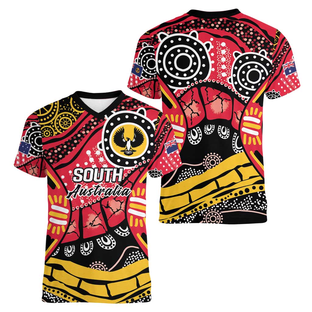 South Australia Festival State Wine State Women V-Neck T-Shirt