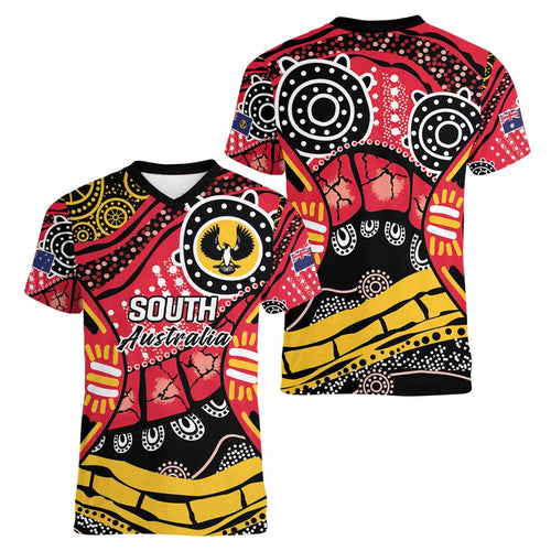 South Australia Festival State Wine State Women V-Neck T-Shirt
