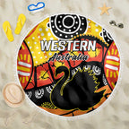 Western Australia Golden State Beach Blanket