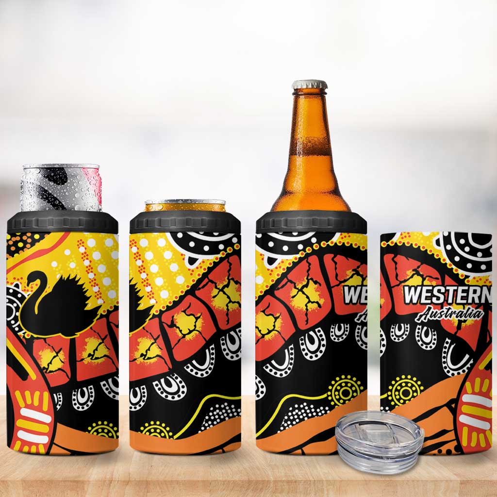 Western Australia Golden State 4 in 1 Can Cooler Tumbler
