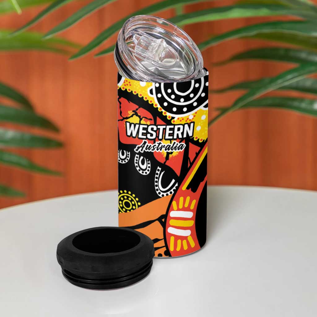 Western Australia Golden State 4 in 1 Can Cooler Tumbler