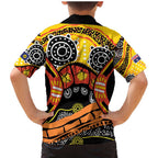Western Australia Golden State Family Matching Mermaid Dress and Hawaiian Shirt