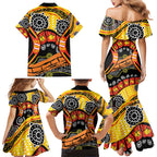 Western Australia Golden State Family Matching Mermaid Dress and Hawaiian Shirt