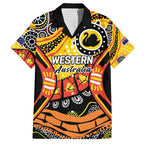 Western Australia Golden State Family Matching Short Sleeve Bodycon Dress and Hawaiian Shirt