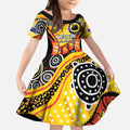 Western Australia Golden State Kid Short Sleeve Dress