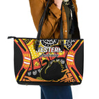 Western Australia Golden State Leather Tote Bag