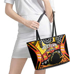 Western Australia Golden State Leather Tote Bag