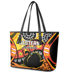 Western Australia Golden State Leather Tote Bag