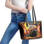 Western Australia Golden State Leather Tote Bag