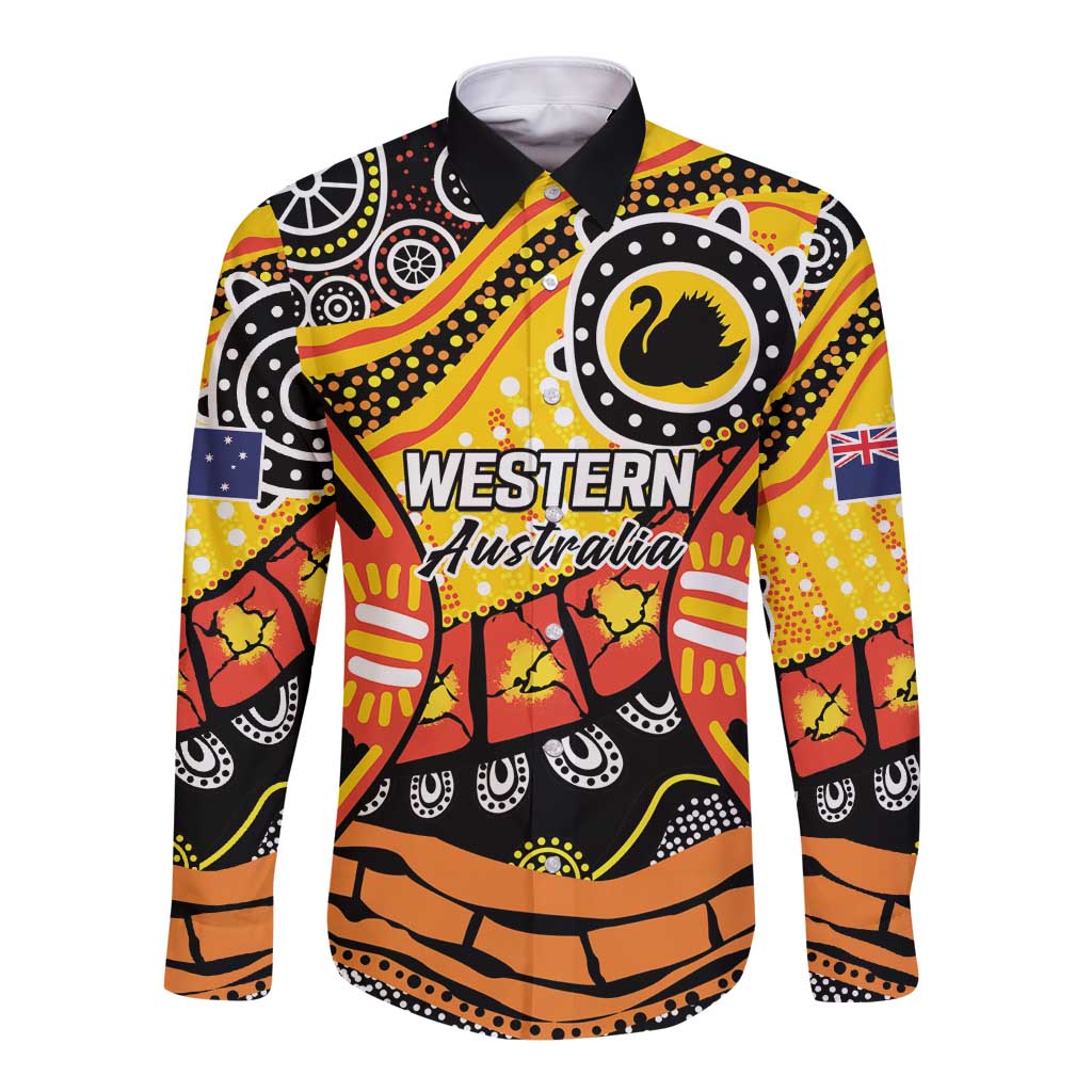 Western Australia Golden State Long Sleeve Button Shirt